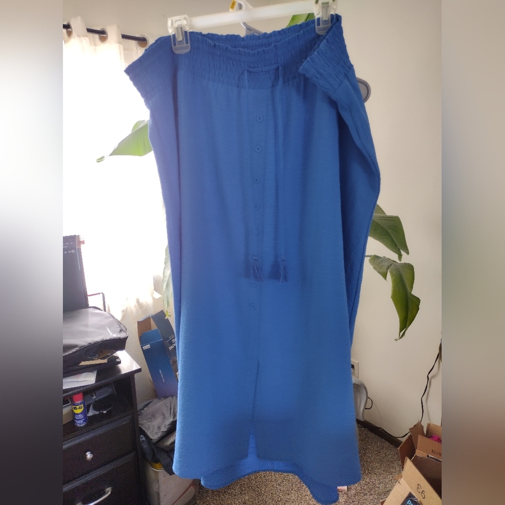 Blue Women's Maxi
